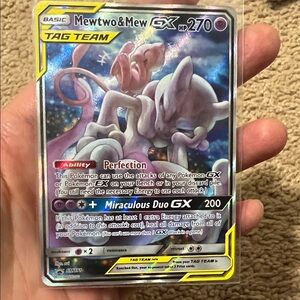 Pokemon Mewtwo&mew gx SM191